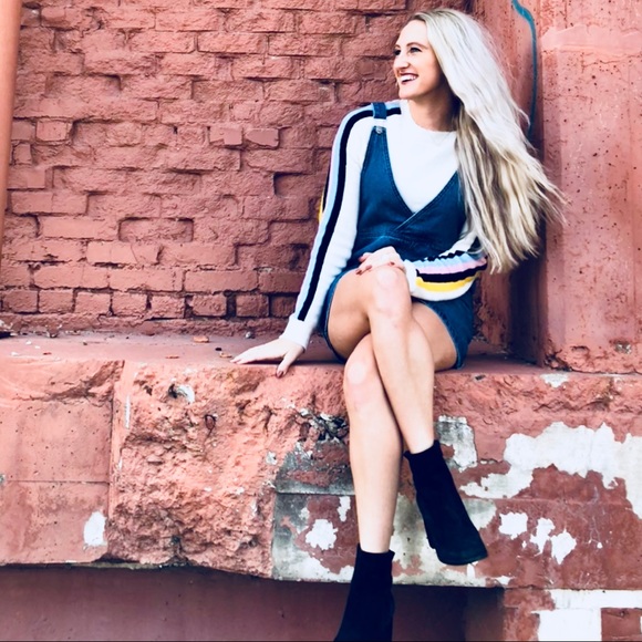 Reversible Denim Overall Dress - Picture 5 of 5